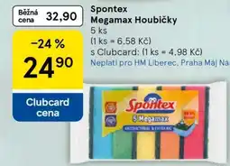 Tesco Spontex Megamax Houbičky nabídka