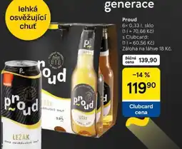 Tesco Proud ležák nabídka