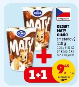 Penny Market Dezert Maty Olmíci smetanový 110 g nabídka