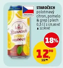 Penny Market Staročech Polotmavý Citron, Pomelo & Grep nabídka
