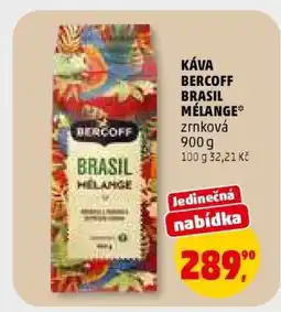 Penny Market Káva Bercoff Brasil Mélange nabídka