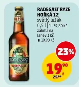 Penny Market Radegast Ryze Hořká 12 nabídka