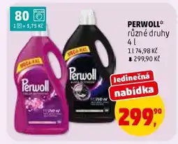 Penny Market PERWOLL různé druhy nabídka