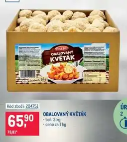Makro Obalovaný květák nabídka