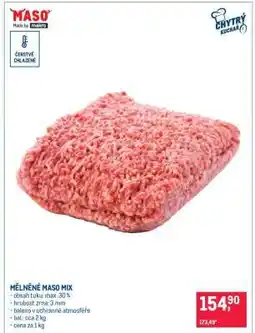 Makro Mělněné maso mix nabídka