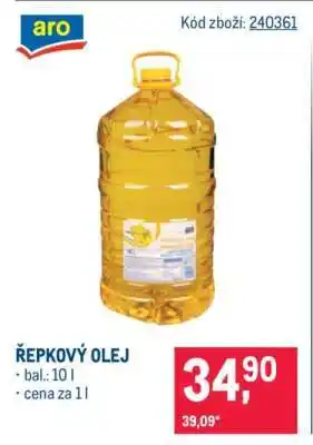Makro Řepkový olej nabídka
