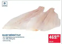 Makro Halibut grónský filet nabídka