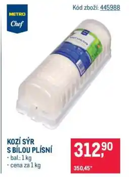 Makro KOZÍ SÝR S BÍLOU PLÍSNÍ nabídka