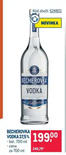 Makro BECHEROVKA VODKA 37,5 % nabídka