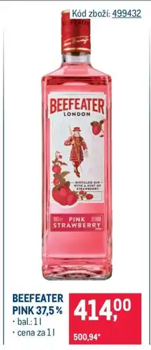 Makro Beefeater Pink 37,5 % nabídka