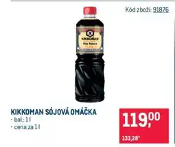Makro Kikkoman sójová omáčka nabídka