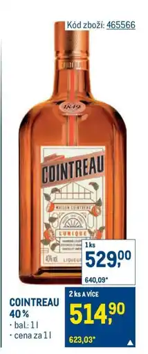 Makro Cointreau 40 % nabídka