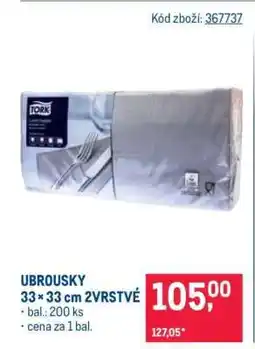 Makro UBROUSKY 33 × 33 cm 2VRSTVÉ nabídka