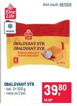 Makro Obalovaný sýr nabídka