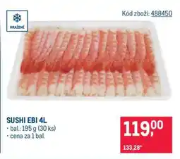 Makro SUSHI EBI 4L nabídka