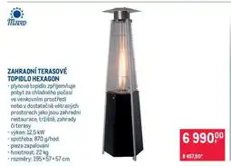 Makro ZAHRADNÍ TERASOVÉ TOPIDLO HEXAGON nabídka