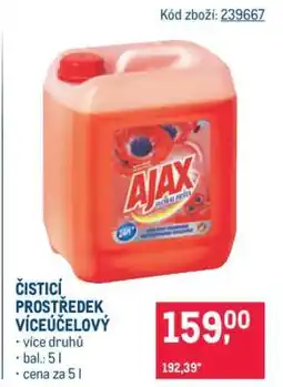 Makro Čisticí prostředek víceúčelový nabídka