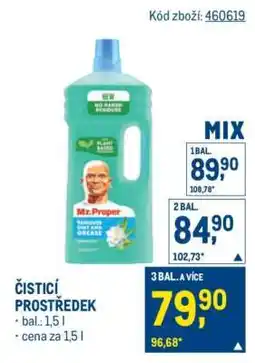 Makro Čisticí prostředek nabídka