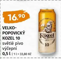Terno Velkopopovický Kozel 10 nabídka