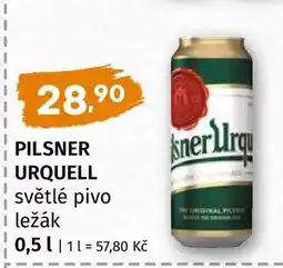 Terno Pilsner Urquell nabídka