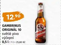 Terno Gambrinus Originál 10 nabídka