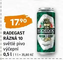 Terno Radegast Rázná 10 nabídka