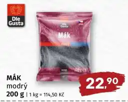 Terno Mák modrý nabídka