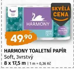 Terno Harmony toaletní papír nabídka