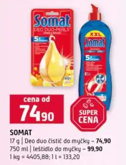 Terno Somat Deo duo čistič do myčky nabídka