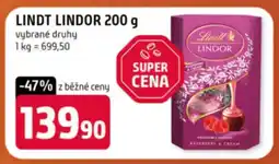 Terno Lindt Lindor 200 g nabídka