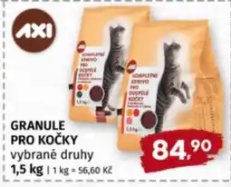 Terno GRANULE PRO KOČKY vybrané druhy nabídka