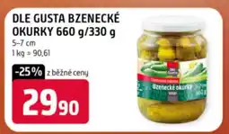 Terno DLE GUSTA BZENECKÉ OKURKY 660 g/330 g nabídka