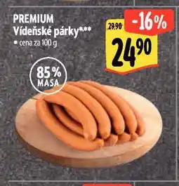 Albert Vídeňské párky nabídka