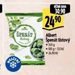 Albert Špenát listový nabídka