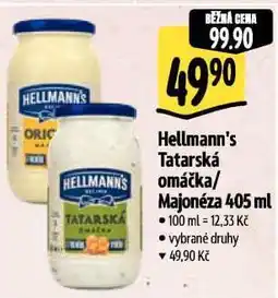 Albert Hellmann's tatarská omáčka nabídka