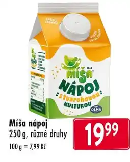 Qanto Míša nápoj nabídka