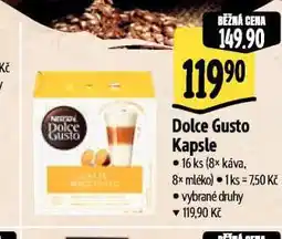 Albert Kávové kapsle dolce gusto nabídka