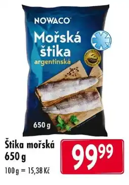 Qanto Nowaco Štika mořská nabídka