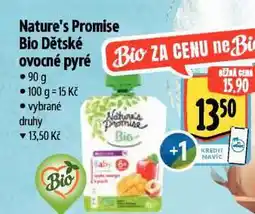 Albert Bio dětské ovocné pyré nabídka