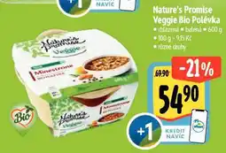 Albert Veggie bio polévka nabídka