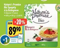 Albert Bio špagety á la bolognese nabídka