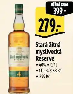 Albert Stará žitná myslivecká nabídka