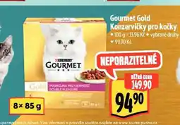 Albert Gourmet konzervičky pro kočky nabídka