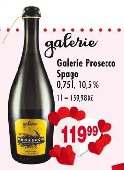 Qanto Galerie Prosecco Spago nabídka