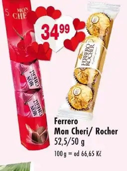 Qanto Ferrero Mon Cheri/Rocher nabídka