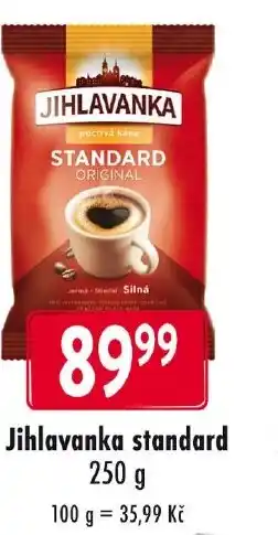 Qanto Jihlavanka standard nabídka