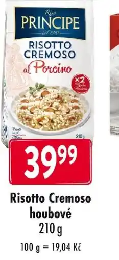 Qanto Risotto Cremoso houbové nabídka
