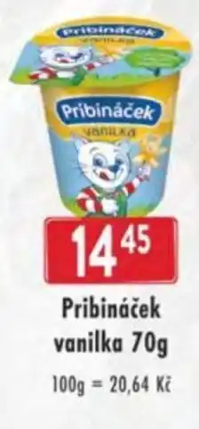 Astur&Qanto Pribináček vanilka nabídka