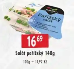 Astur&Qanto Gastro Salát pařížský nabídka