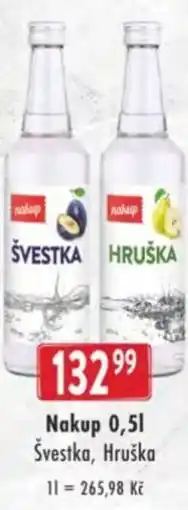 Astur&Qanto Nakup Švestka, Hruška nabídka